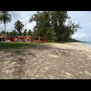 Der Strand vor unserer letzten Unterkunft